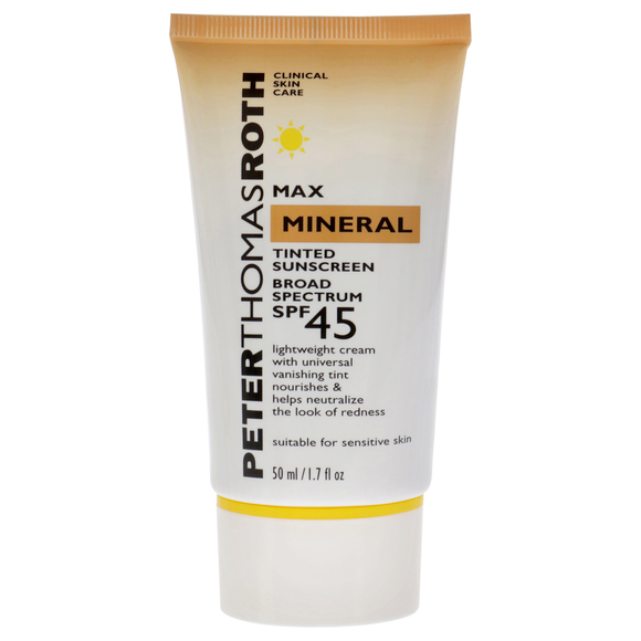 Max Mineral Tinted Sunscreen SPF 45 by Peter Thomas Roth Unisex 1.7 oz Sunscreen - Picture 2 of 4